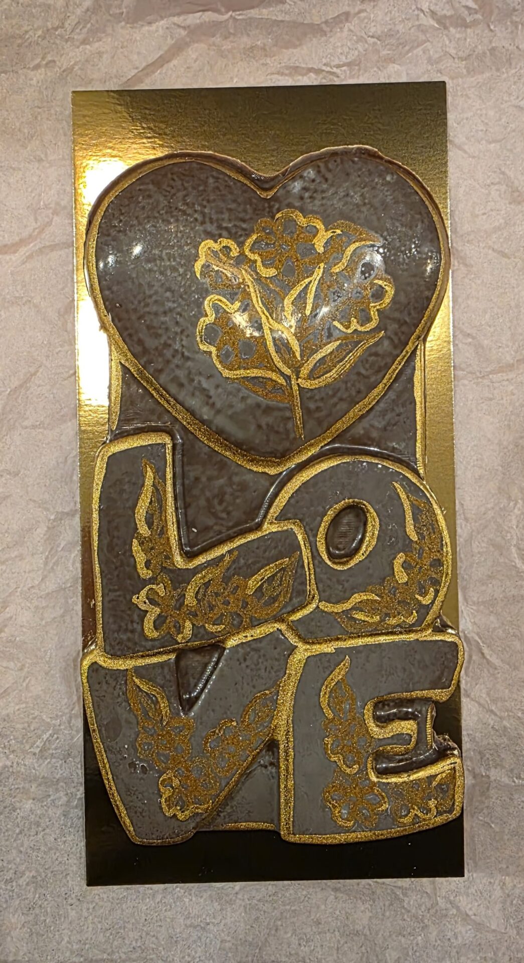 Choco Bar - "Love" - Milk Chocolate