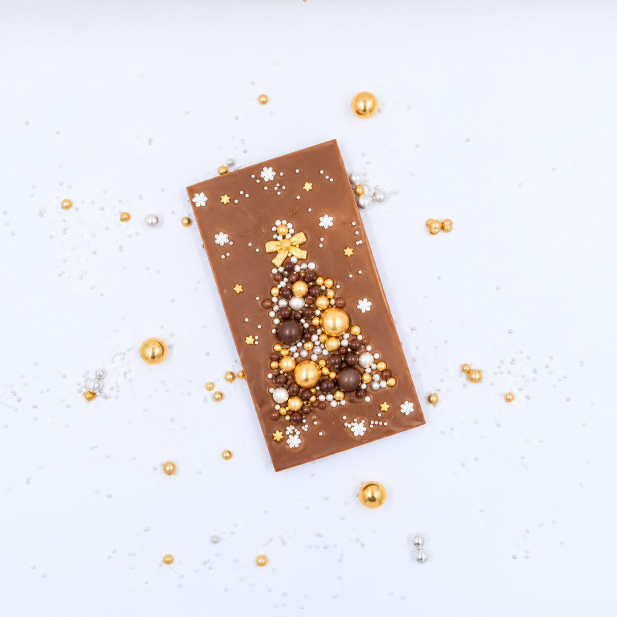 Schokoladentafel "Festliche Weihnachtszeit milch"