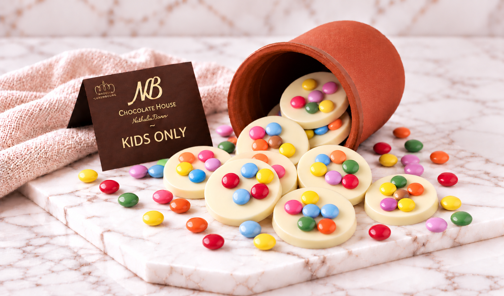 Mini-Mendiants - Kids Only White